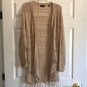 Khaki cardigan